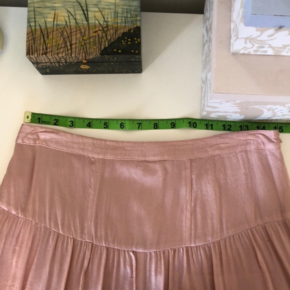 Banana Republic Pink Silk Skirt - Picture 8 of 8